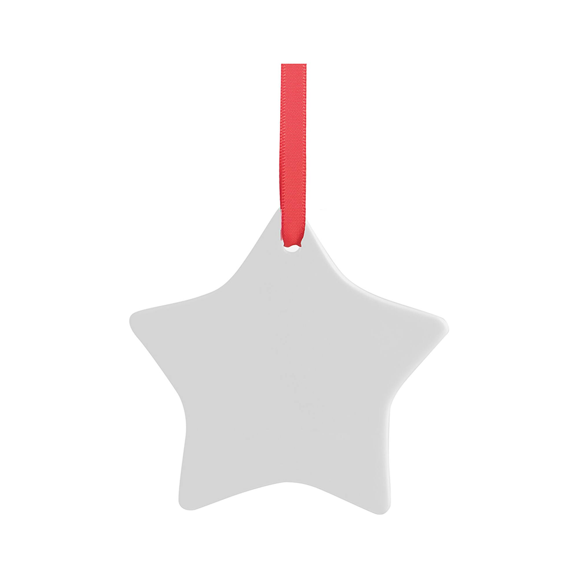 Craft Express 25ct. 3" Sublimation Star Ceramic Ornaments